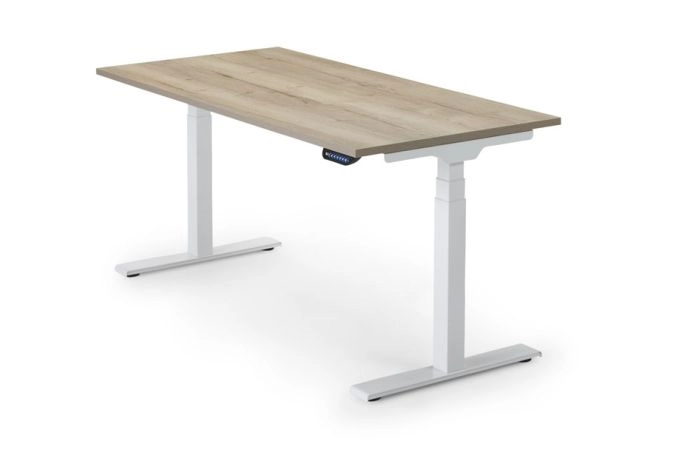 Een DKC zit-sta bureautafel 160x80 cm HI 65-130 cm koop je bij De Kantoorcentrale BV